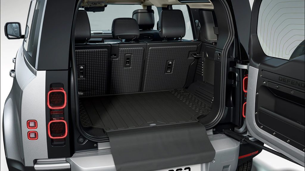 Alfombra de goma oficial Land Rover DEFENDER